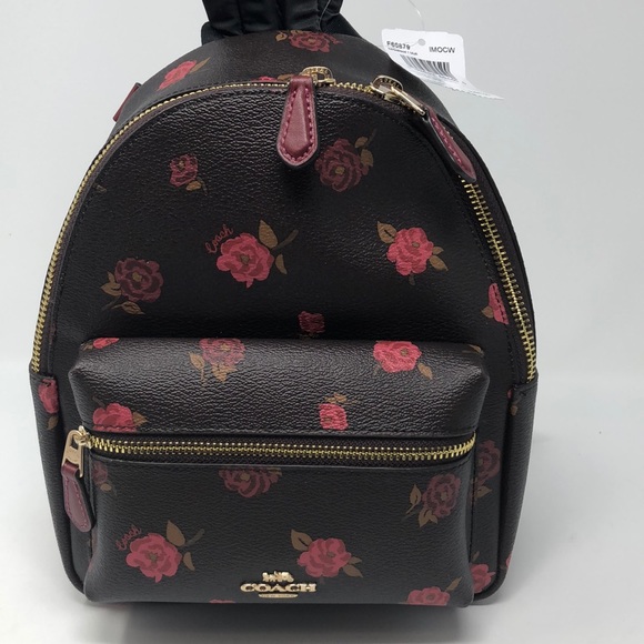 🎉HP🎉Nwt mini coach backpack oxblood 1 multi - Picture 7 of 8